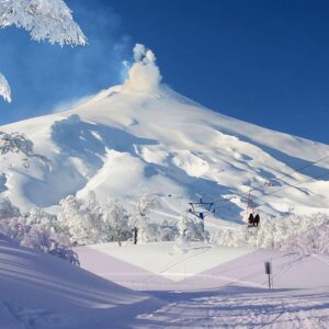 VULCÃO VILLARRICA COM RAQUETES